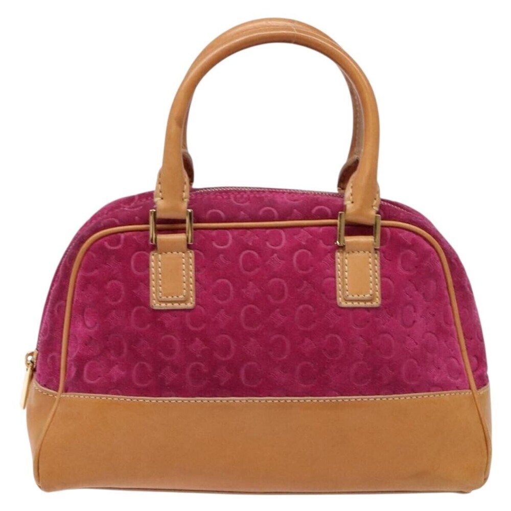Celine Vintage Macadam C Macadam Suede